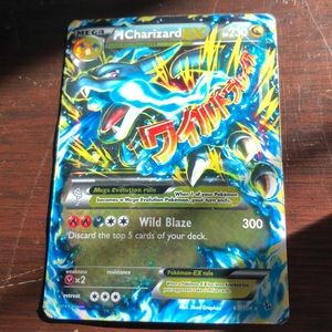 Mega Charizard EX, blue version